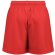 Pantalón corto deportivo infantil Match Kids poliéster reciclado Rojo detalle 8