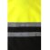 Chaqueta polar bicolor Eros con bandas reflectantes EN20471 Negro/Amarillo detalle 63