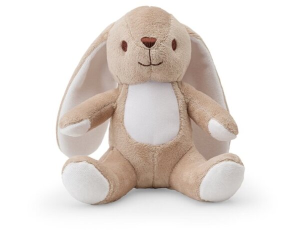 Peluche de conejo Bugs en poliéster personalizable Beige detalle 3