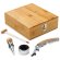 Set Cabernet de vino con 4 accesorios en estuche de madera detalle 1