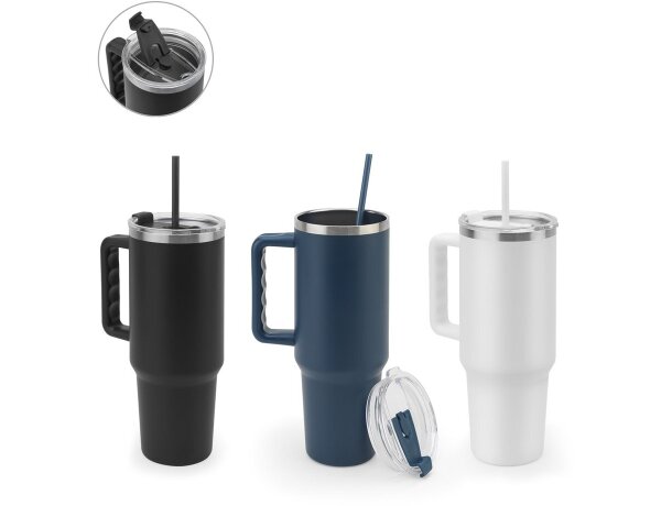 Vaso térmico Joyner XL de acero inoxidable reciclado 1300 ml detalle 1