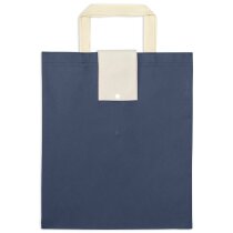 Bolsa plegable de nonwoven azul