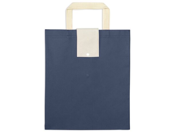 Bolsa compra Cardinal plegable barata Azul detalle 14