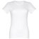 Camiseta blanca personalizable cuello jersey