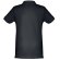 Polo Adam Kids de algodón para niños con cuello canalé Azul eclipse detalle 2