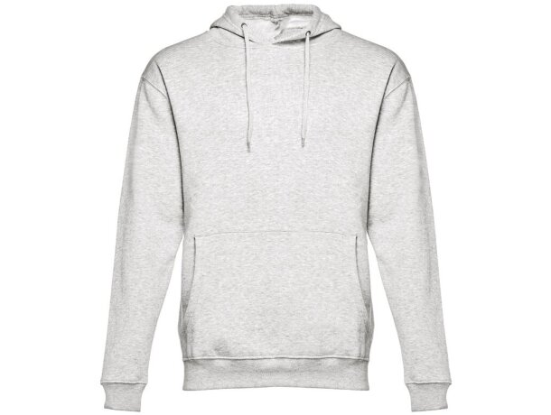 Sudadera unisex con capucha phoenix en algodón y poliéster Blanco matizado detalle 4