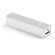Power bank portátil en aluminio de 2200 mah cromado satinado