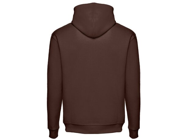 Sudadera unisex con capucha phoenix en algodón y poliéster Castaño oscuro detalle 62
