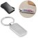 Llavero de metal elegante con estuche con logo