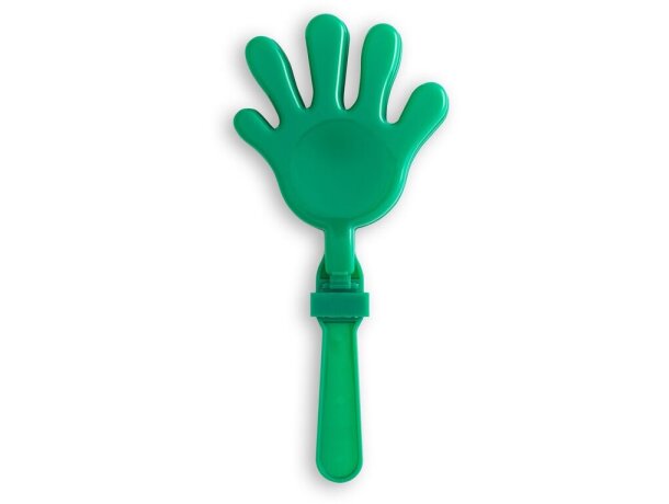 Aplaudidores Clappy con forma de mano Verde detalle 3