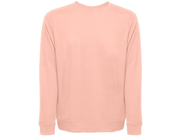 Sudadera unisex Colombo de algodón y poliéster, 240 g/m² Salmón detalle 10