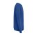 Sudadera unisex Colombo de algodón y poliéster, 240 g/m² Azul royal detalle 23