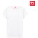 Camiseta Sofia regular blanca de algodón sostenible para mujer detalle 1