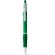 Bolígrafo de plástico ergonómico verde