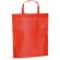 Bolsa non woven 105 gr / m2 rojo