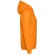 Sudadera unisex con capucha phoenix en algodón y poliéster Naranja detalle 60