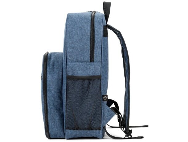 Mochila nevera whitsunday para pícnic con vajilla incluida Azul detalle 10