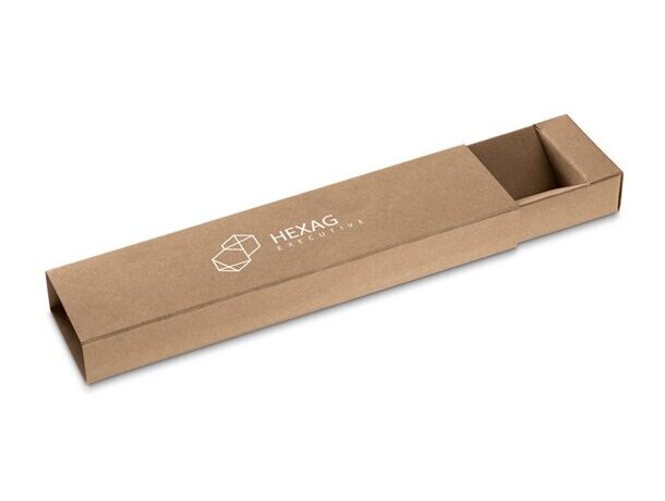 Funda de papel craft para bolígrafo natural barato