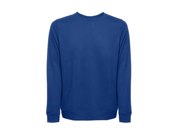 Sudadera unisex Colombo de algodón y poliéster, 240 g/m² Azul royal detalle 21