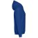Sudadera unisex con capucha phoenix en algodón y poliéster Azul royal detalle 75
