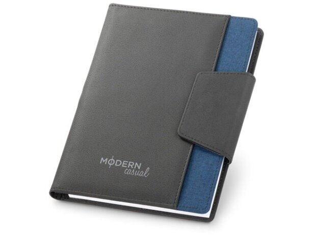 Bloc Russel de notas con funda A5 azul