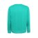Sudadera unisex Colombo de algodón y poliéster, 240 g/m² Verde turquesa detalle 8