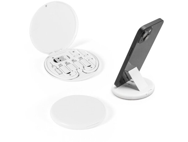 Cable de carga ultrarrápida 60w y set de adaptadores Systrom detalle 1