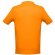 Polo Adam de algodón piqué cardado con cuello canalé Naranja detalle 33
