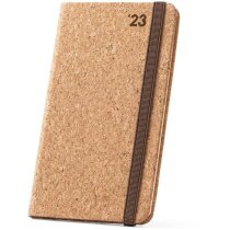 Agenda de corcho pomar pocket con marcapáginas