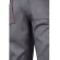 Pantalón de sarga multibolsillos bicolor VL Hypnos Gris/Rojo detalle 21