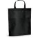 Bolsa Notting non woven 105 gr / m2 personalizado negro