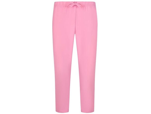 Pantalon freyr microfibra repelente a líquidos unisex sanitario Rosa detalle 65