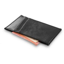 Porta tarjetas sencillo de piel personalizado Porta tarjetas sencillo de piel personalizado