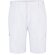 Bermudas Chione multibolsillos en sarga con cinturilla elástica Blanco
