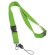 Lanyard de poliéster doble verde claro