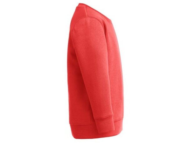 Sudadera niño Delta Kids algodón reciclado 300 g/m² Rojo detalle 14