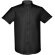 Camisa Thc London oxford para hombre Negro detalle 5