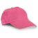 Gorra de poliester para hacer deporte rosa