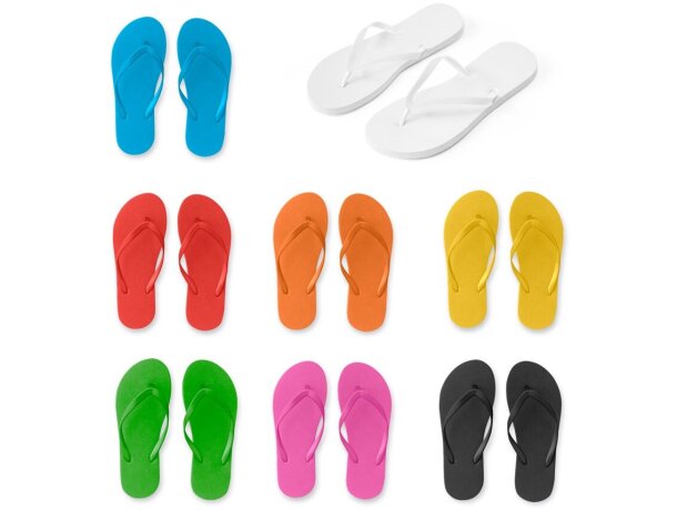 Zapatillas Maupiti S/M con suela de PE y tira ajustable de PVC detalle 1