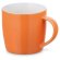 Taza de ceramica para café de 370 ml naranja