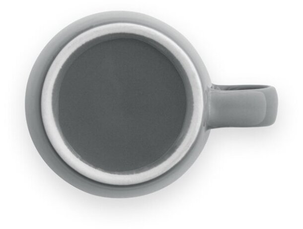 Taza Comander de ceramica para café de 370 ml Gris detalle 18