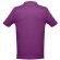 Polo Adam de algodón piqué cardado con cuello canalé Morado detalle 30