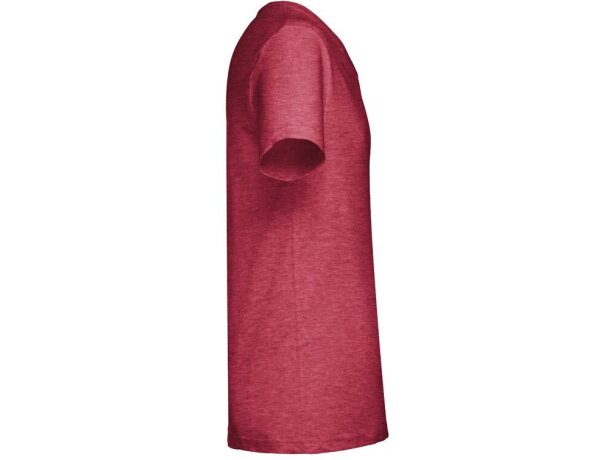 Camisetas manga corta poliéster unisex 150 g/m2 Thc Rojo matizado detalle 7