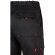 Pantalón de sarga multibolsillos bicolor VL Hypnos Negro/Rojo detalle 32