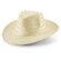 Sombrero edward de paja natural personalizado