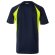 Camiseta técnica ojo de pájaro bicolor VL Slayer Azul marino/Amarillo detalle 25