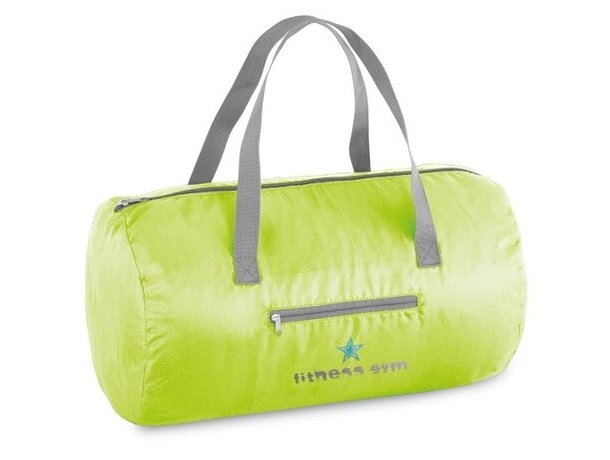 Bolsa plegable para deporte verde claro