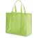 Bolsa Shopper muy resistente de non woven personalizada verde claro