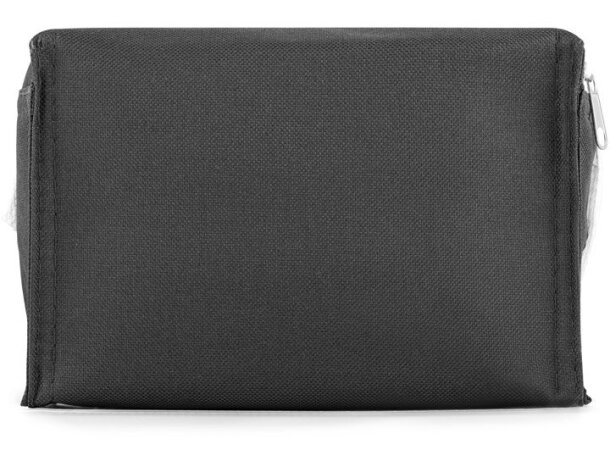 Bolsas térmicas asa y cremallera combinada poliéster Hi!dea Jeddah Negro detalle 20