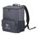 Mochila térmica bicolor nylon Hi!dea Boston Cooler Azul detalle 8